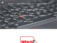 Tablet Screenshot of computerwizard.co.uk